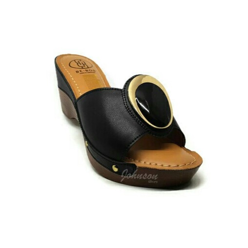 [ Johnson Shoes ] Sandal Wanita BE BOB BEBOB - HERA 1805 Hitam ORIGINAL