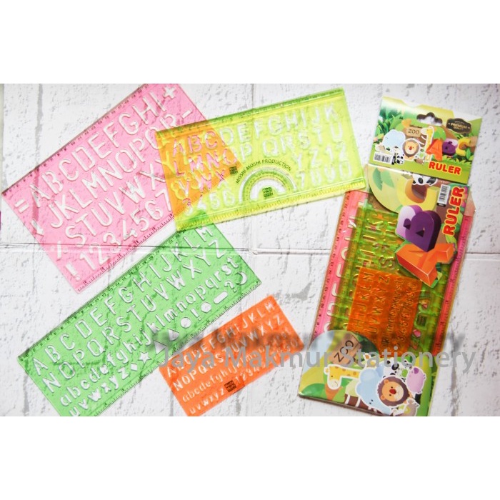 

Star Penggaris Set 4 Huruf Promo