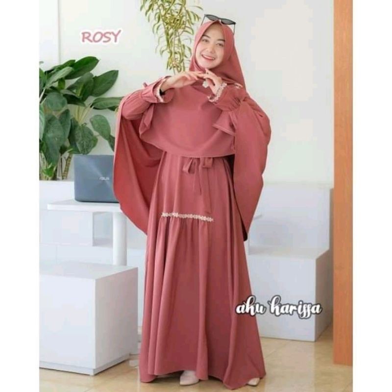 Raya Series by Aku Karissa Gamis Zaina set syar'i
