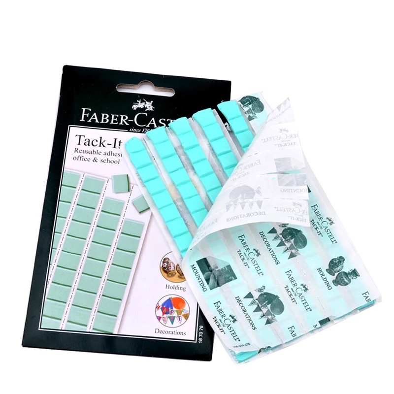 Faber Castell Tact-it isi 90pcs Perekat Kuku palsu Multi Fungsi