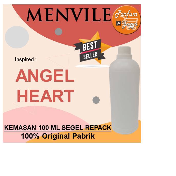 BIBIT PARFUM MURNI MENVILE ANGEL HEART 250 ML | BEST SELLER | PARFUM PEREMPUAN | LADY
