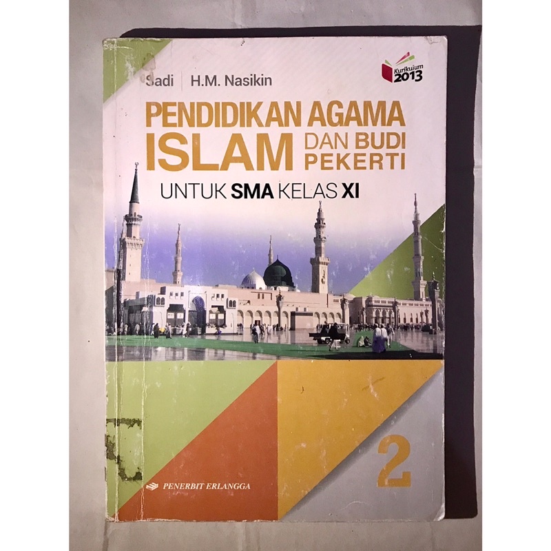 Buku Erlangga Pendidikan Agama Islam dan Budi Pekerti kelas 11