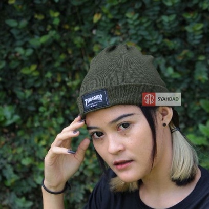 beanie hat bordir the north face topi kupluk tnf rajut pria wanita distro