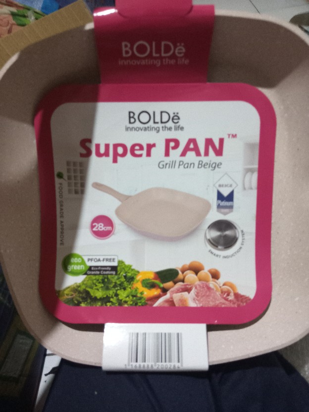 Bolde Grill Pan 28 Cm | Super Pan Granite Coating