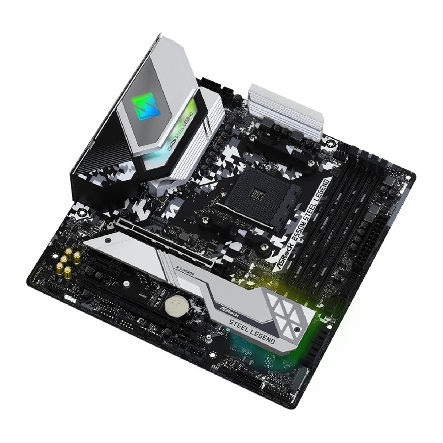 Asrock B550M STEEL LEGEND - AM4 Motherboard PCIE 4.0