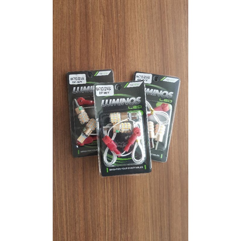 Bohlam Lampu LED Senja dan Sen Nmax 155 Aerox Nmax 2020 Freego 2 mode Luminos 9nine Merah Biru Putih