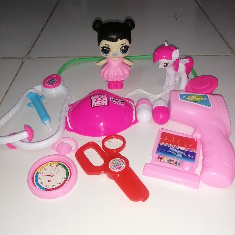 PROMO MAINAN EDUKASI DOKTER DOKTERAN MO07 ADA BONEKA DAN PONI