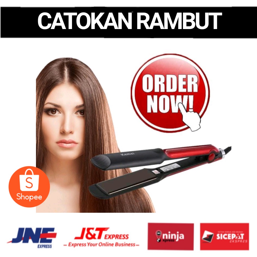 mexxbull promo Catokan KEMEI KM 531 Catok rambut Lurus temperatur suhu ionic KM531 terlariss dan termurah