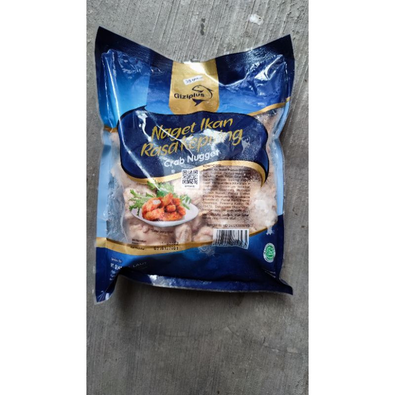 

Nugget Ikan Rasa Kepiting Giziplus 500gram