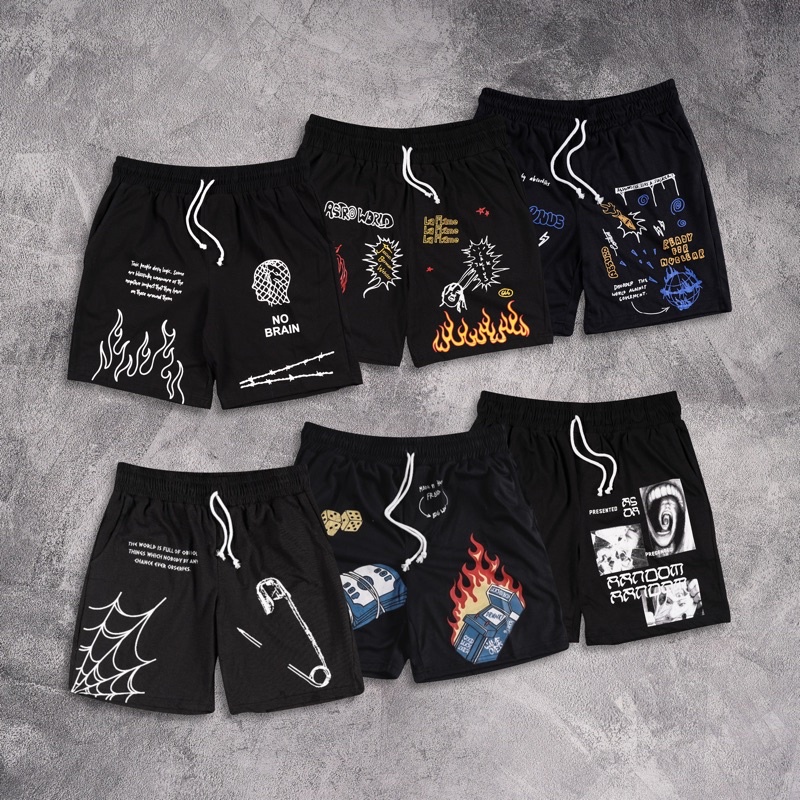 [N00266] Boardshorts Motif Distro