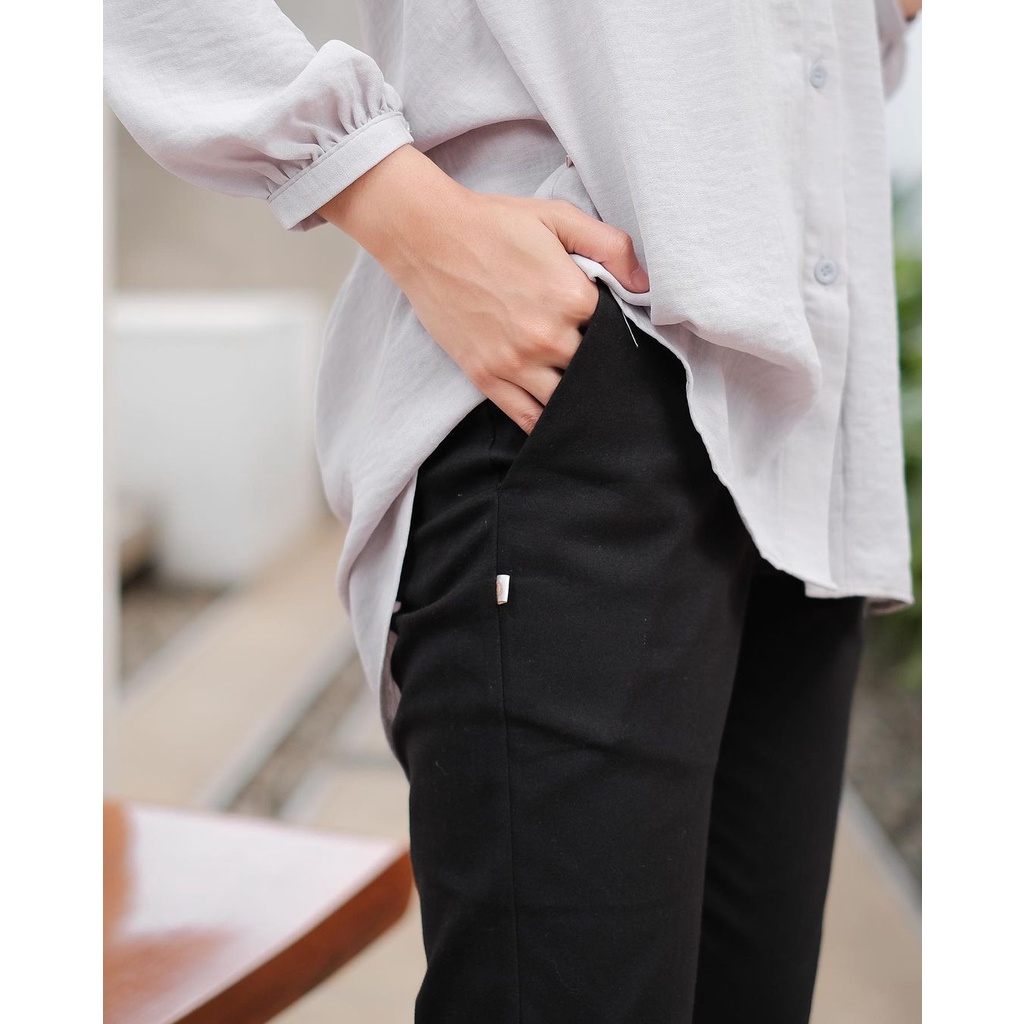 Celana Panjang Cewek Ankle Pants Wanita Kekinian