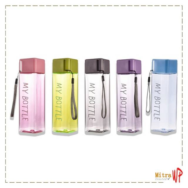 Botol Minum My bottle kotak - Botol Minum BPA free-