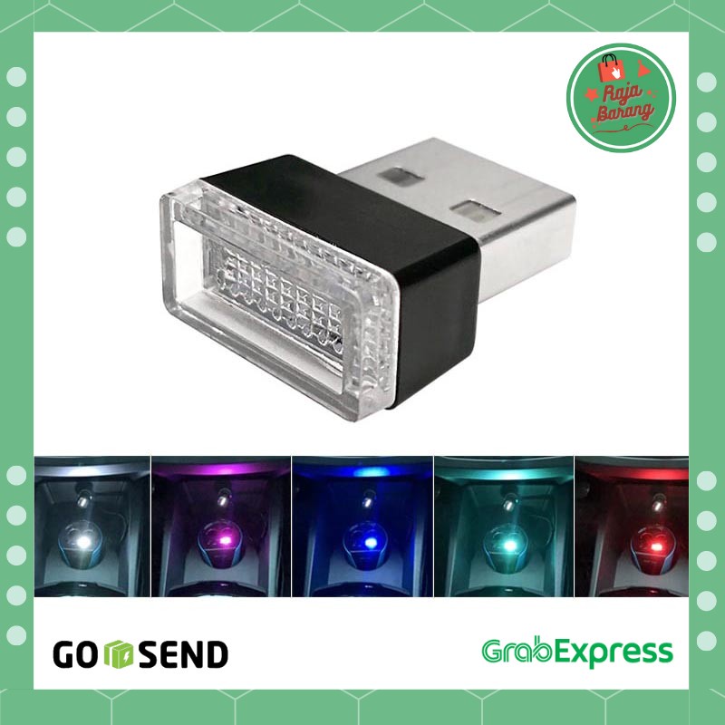 Aksesoris Mobil - Lampu LED USB Dekorasi Interior Mobil