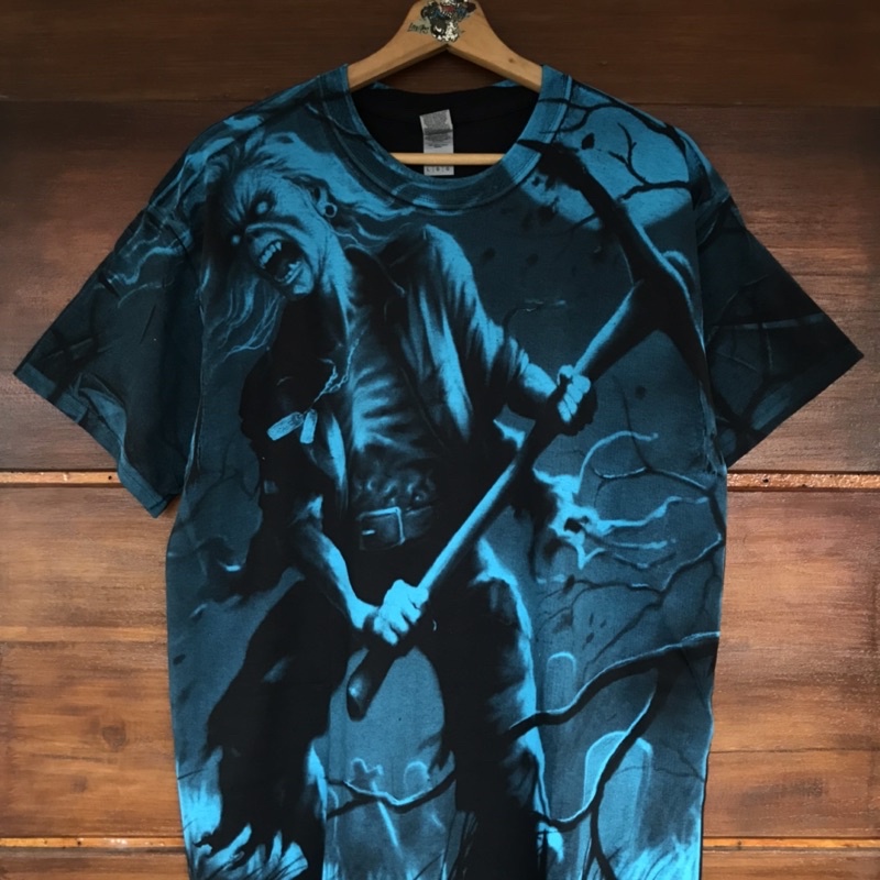 Tshirt Band Original IRON MAIDEN ‘Benjamin Breeg’ ALL OVER PRINT