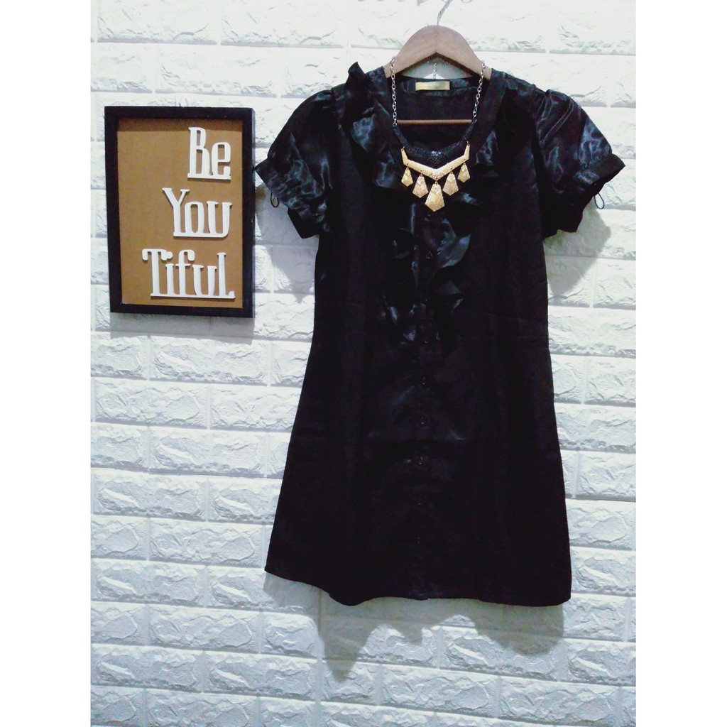 Preloved Mini Glossy Dress by COLE