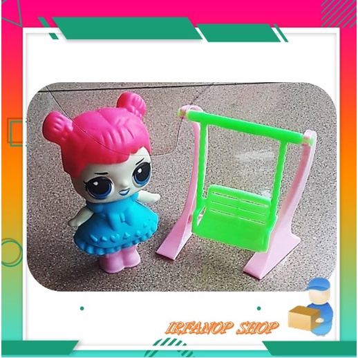 Mainan Anak Boneka LOL Mini Play Ground Lucu
