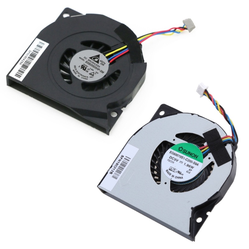 Vivi Untuk DC Brushless Laptop CPU Cooler Fan Untuk NUC NUC5i3RYH NUC5i3RYK NUC5i5RY Untuk DC 5V 0.4A 4pin 4-kabel Notebook