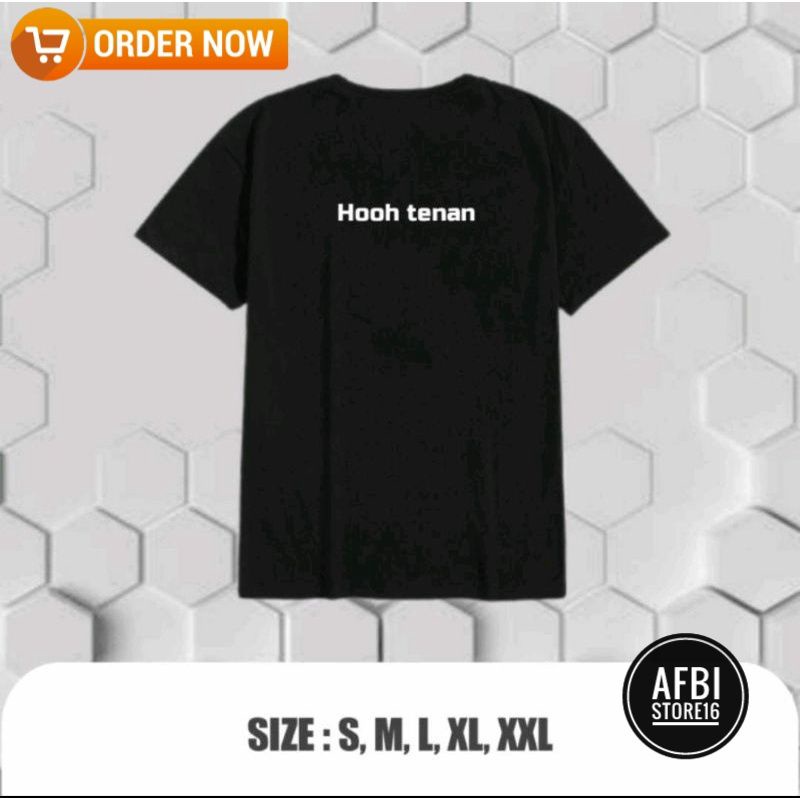 [ COD ] TSHIRT BAJU KAOS DISTRO VIRAL HOOH TENAN SIMPEL / KAOS DISTRO PRIA WANITA