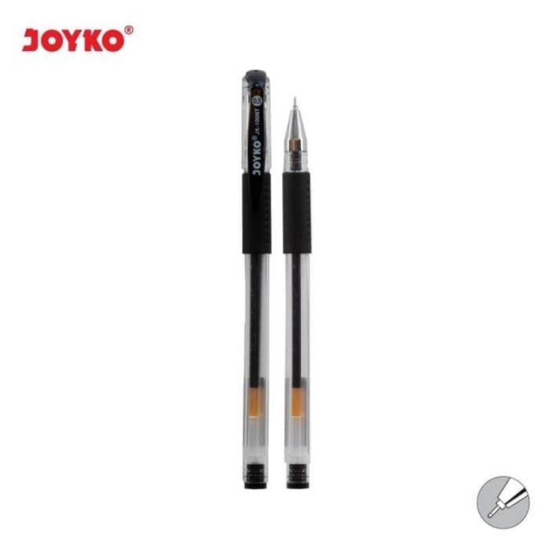

Pulpen Gel Joyko JK-100NT Black 0.5 mm