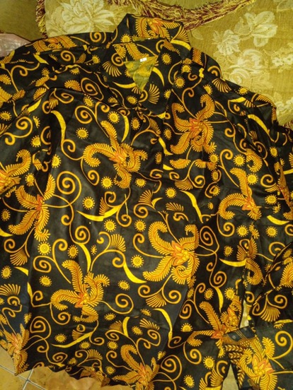 Kemeja Batik Motif Salju Murah Keren M L Xl Batik Pekalongan
