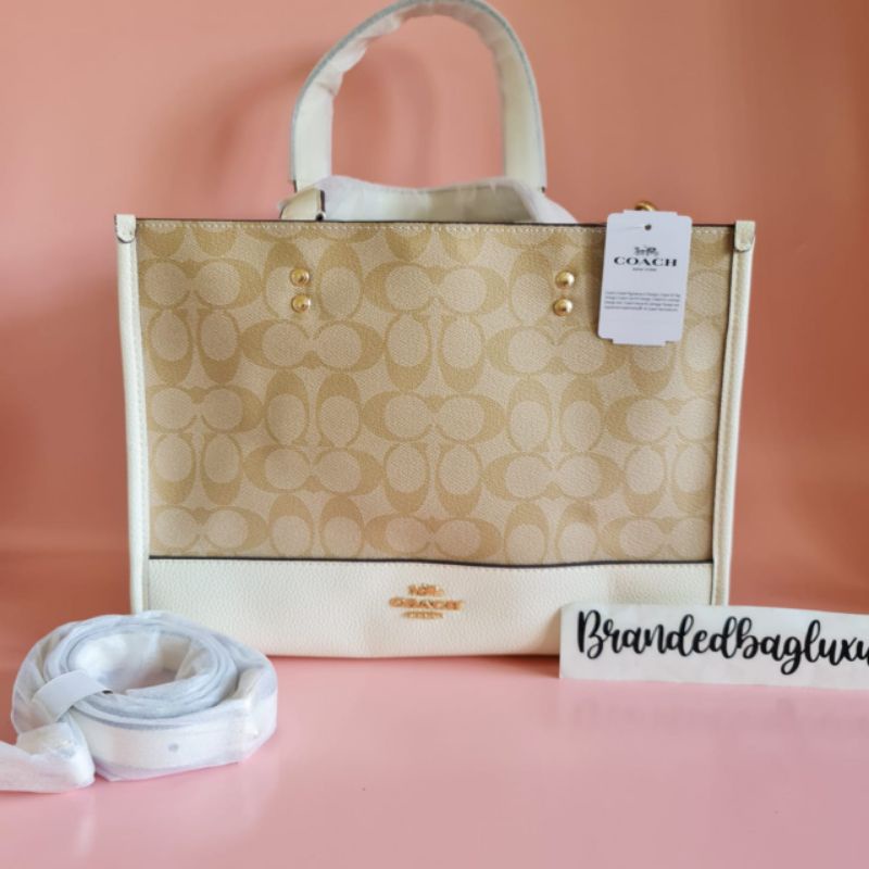 coach tote / coach dempsey/ original coach/ authentic tas wanita asli