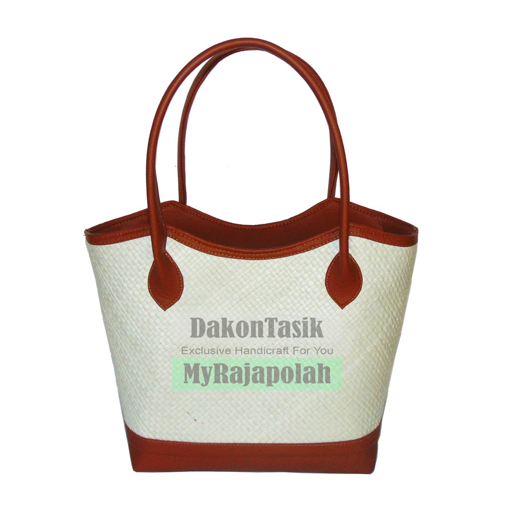 DT-1848 TAS ANYAMAN PANDAN BAKUL GELOMBANG