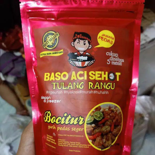 

SEHOT Baso Aci BoCi sehot bandung jawara pedas Cuanki sehot Cemilan Instan Boci tulang rangu 69