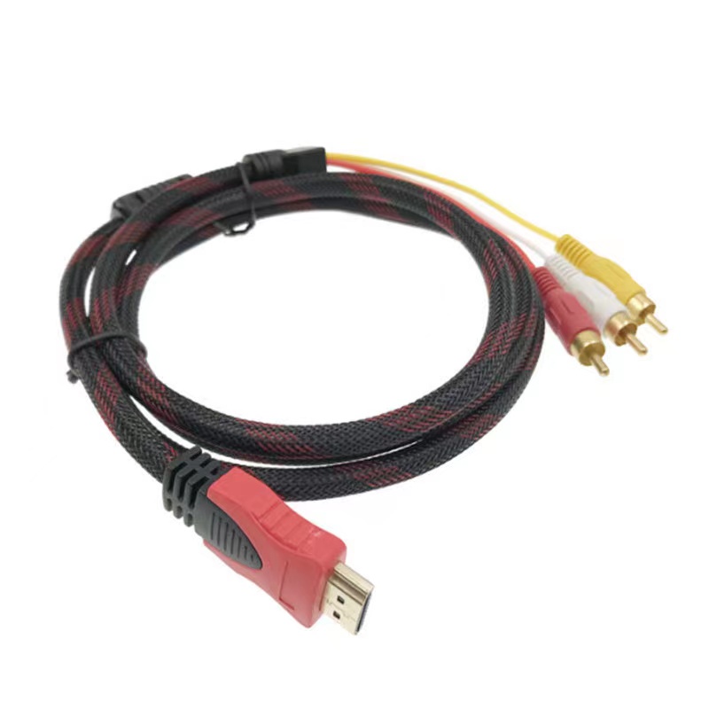 KABEL HDMI TO 3RCA-1.5 METER/ KABEL HDMI TO 3AV-1.5M