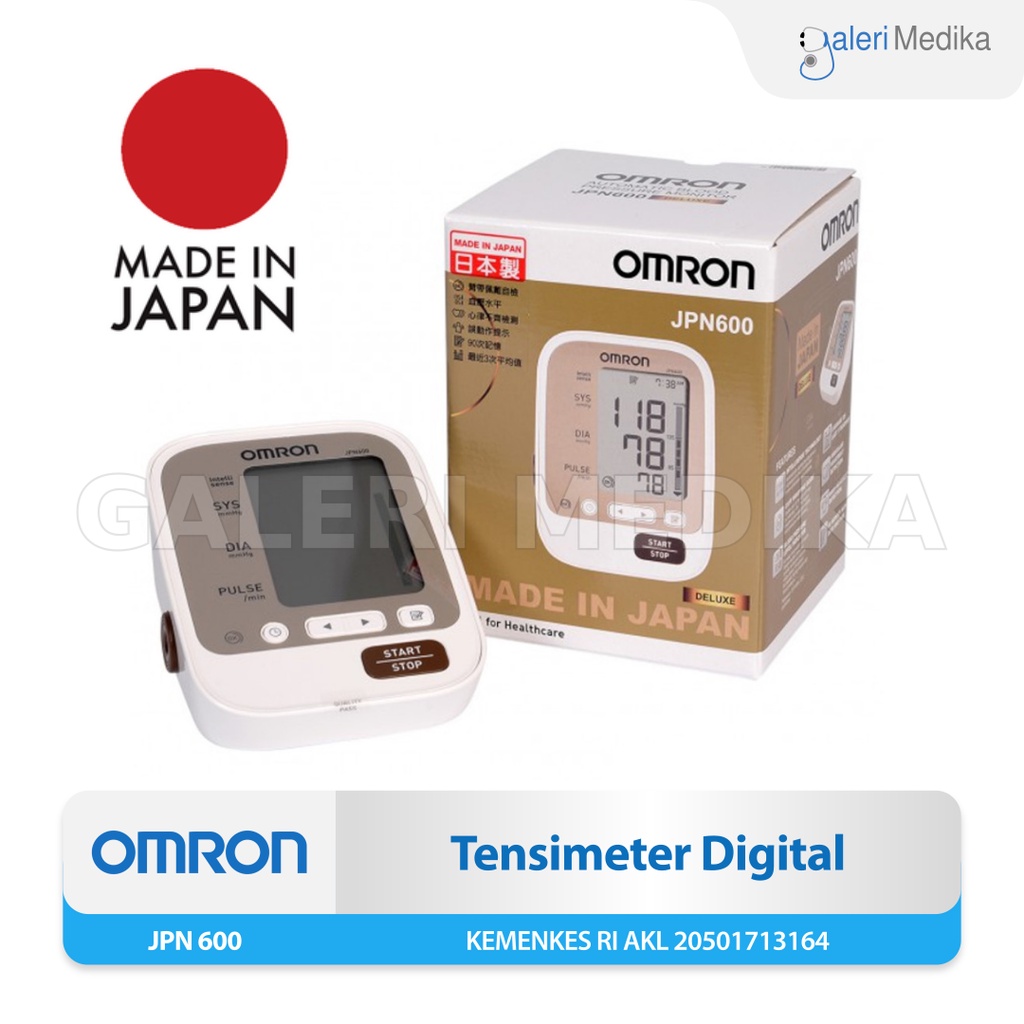 Tensimeter Digital Omron JPN 600 /JPN600 / JPN-600 Made in Japan