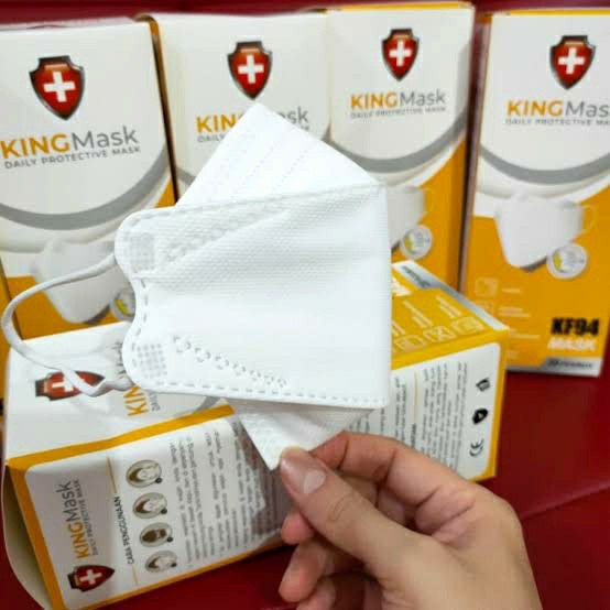 KESEHATAN MASKER MDS04 MASKER KF94 4 PLY KING MASK ISI 20 MURAH MASKER