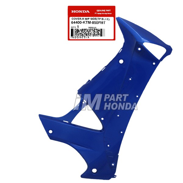 64400-KTM-850FMT Cover Sayap Dalam Kanan Supra X 125 Lama 2005 - 2006 Biru Tua JKT