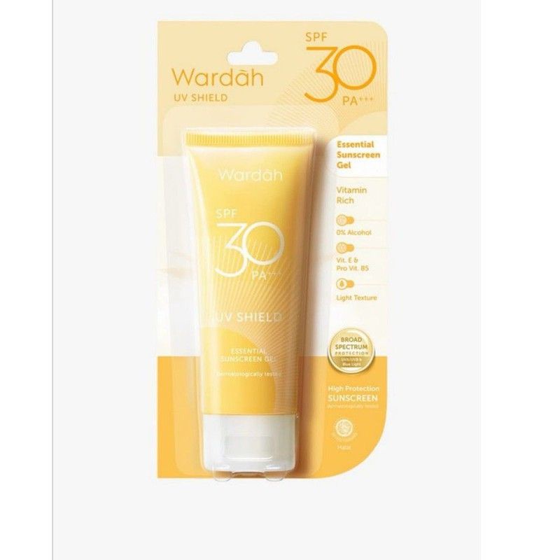 Wardah UV Shield SPF 30 PA+++/Essential Sunscreen Gel