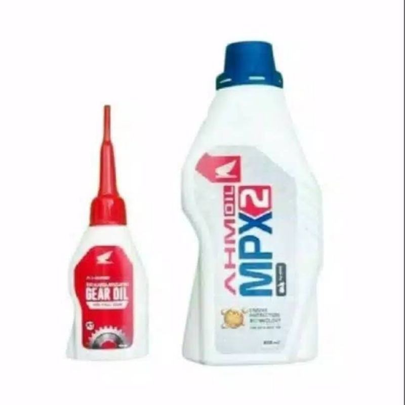 PAKET AHM OIL MPX2 800ML & AHM GEAR OIL 120ML