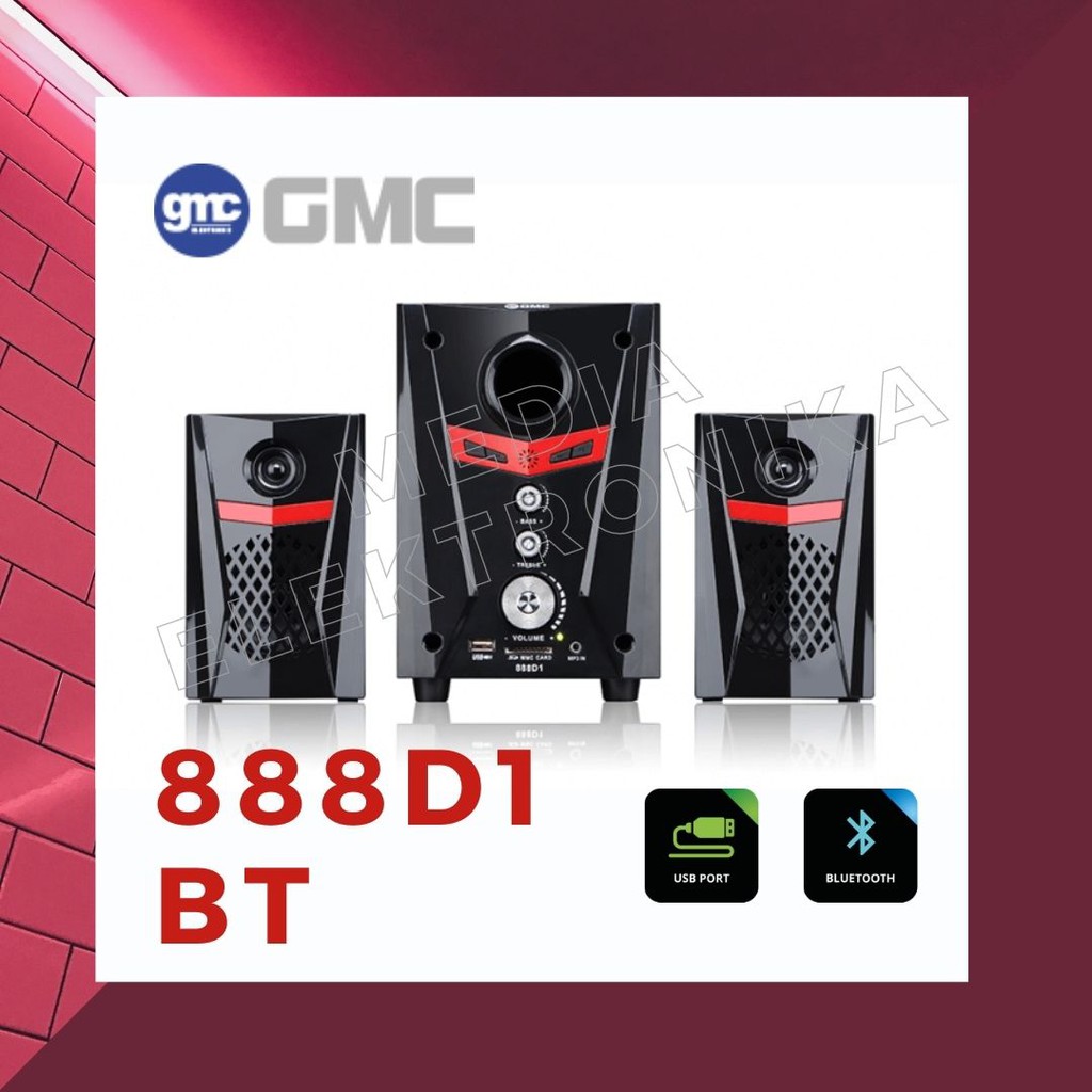 Speaker bluetooth Gmc 888D1