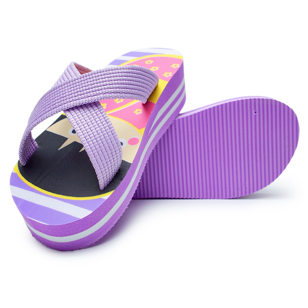 DNOIR Sandal Anak Perempuan SELOP2530 UNGU