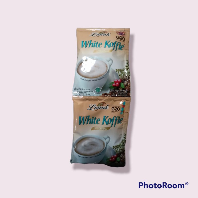 Kopi Luwak White Koffie Kemasan 20g (10pcs)