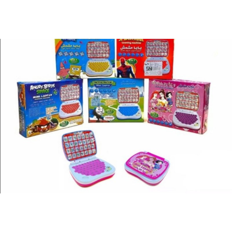 PROMO MAINAN EDUKASI LAPTOP ANAK-2BAHASA GIRL