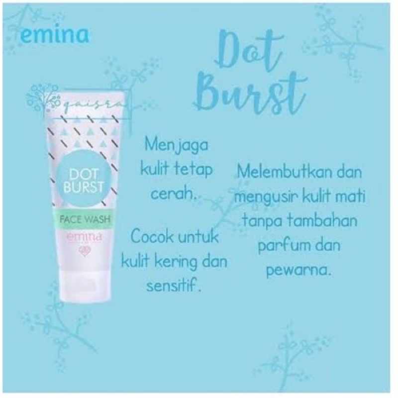 Emina Dot Burst Face Wash