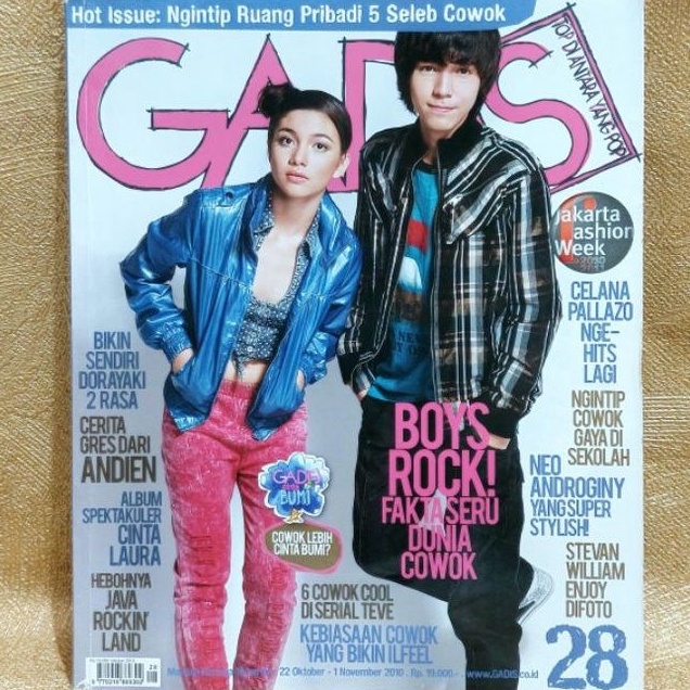 Majalah GADIS 22 Oktober -1 November 2010