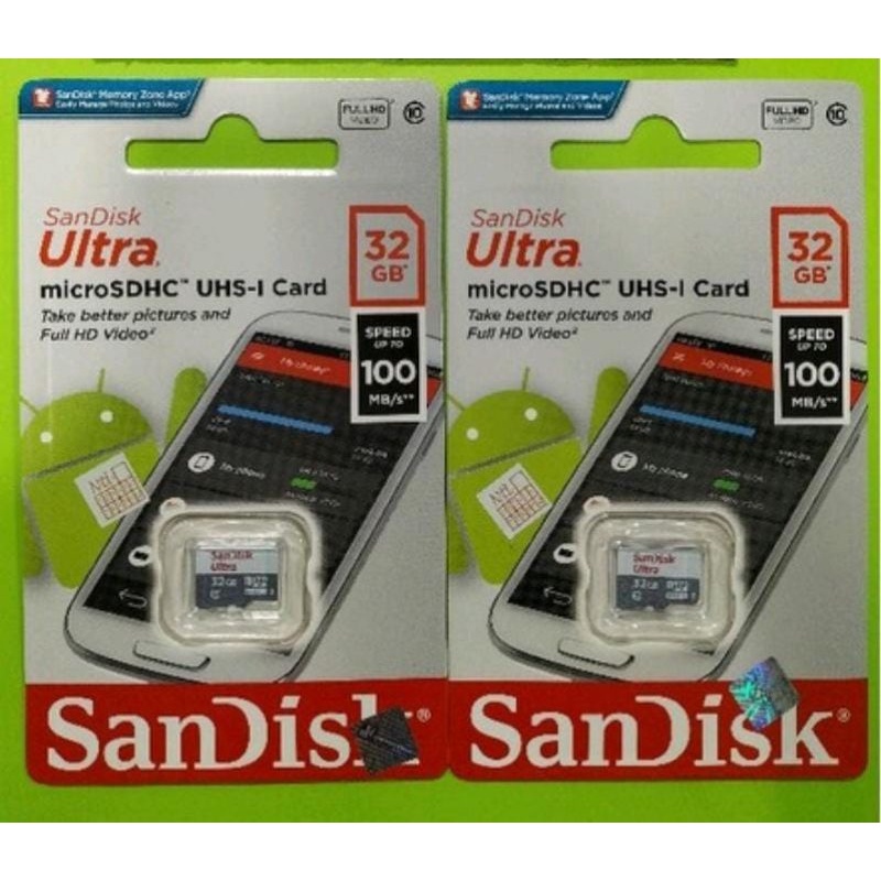 MMC memory Card Kartu memori Sandisk 32 Gb original