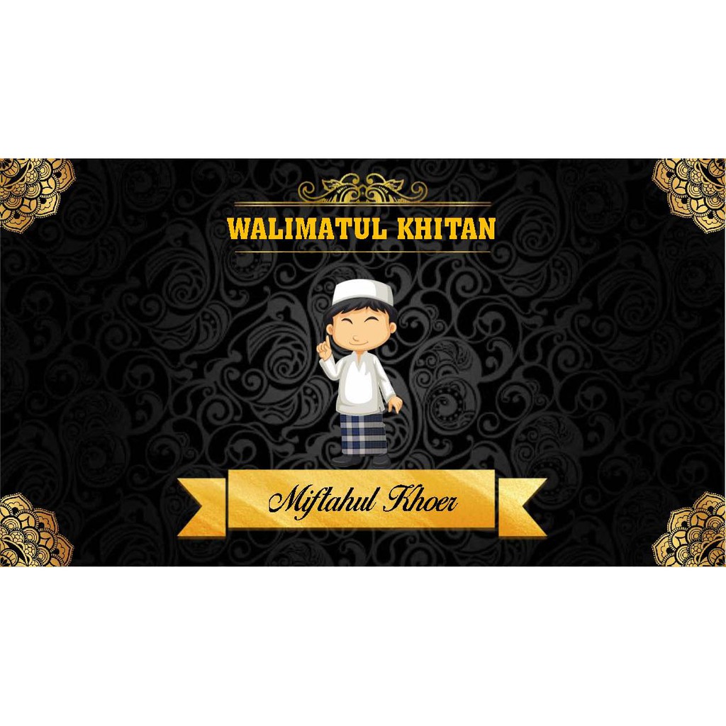 Undangan Khitanan Anak Video Digital Online