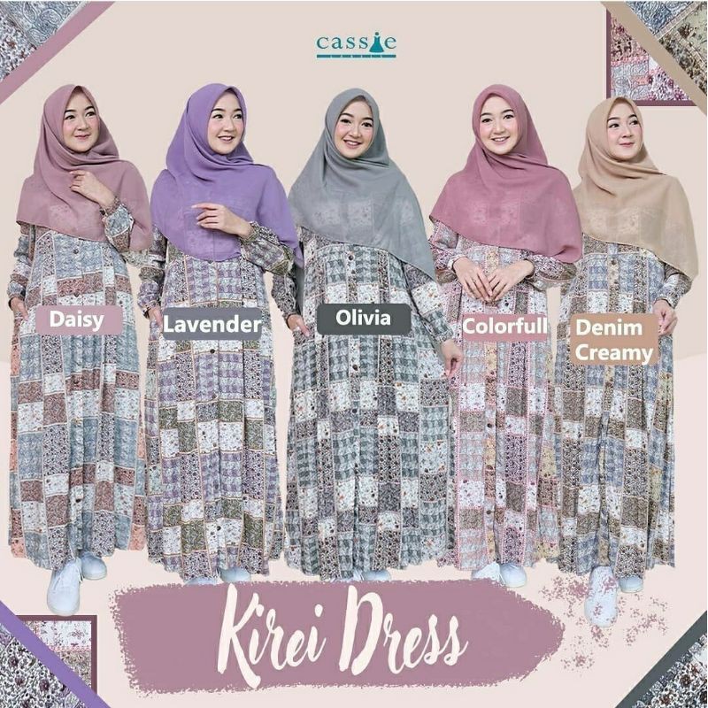Kirei Dress / Gamis Ori by Cassie Labels