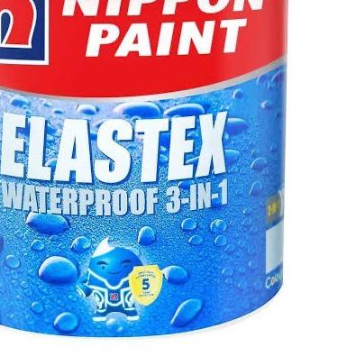Elastex waterproof 1kg WARNA PUTIH ABU 1KG / cat Waterproofing Nippon paint Elastex 1kg