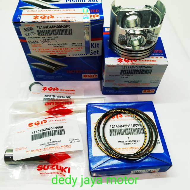 Piston kit  smash titan std produk original sgp 100%