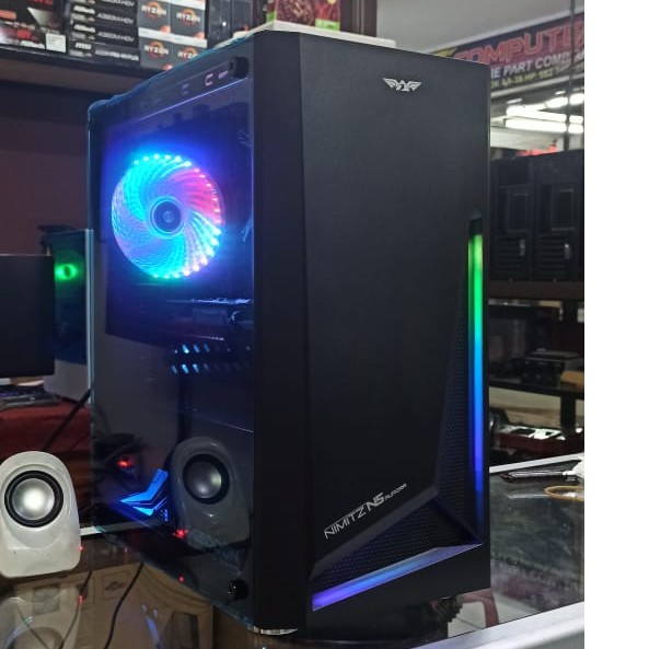 RAKITAN PC GAMING INTEL CORE i7-10700F GEN 10 GTX 1650 4GB