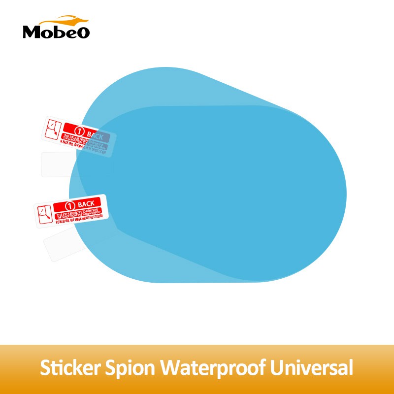 

Mobeo Sticker Spion Anti Air Hujan Universal (untuk Hampir Semua Jenis Mobil) - 1 pasang