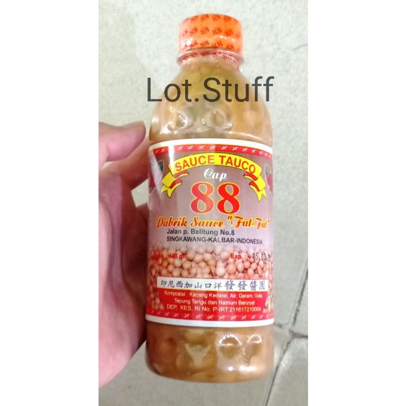 

Tauco/Saus Tauco/Taucio/Kacang Kedelai 88 Khas Singkawang/Kalbar 400ml