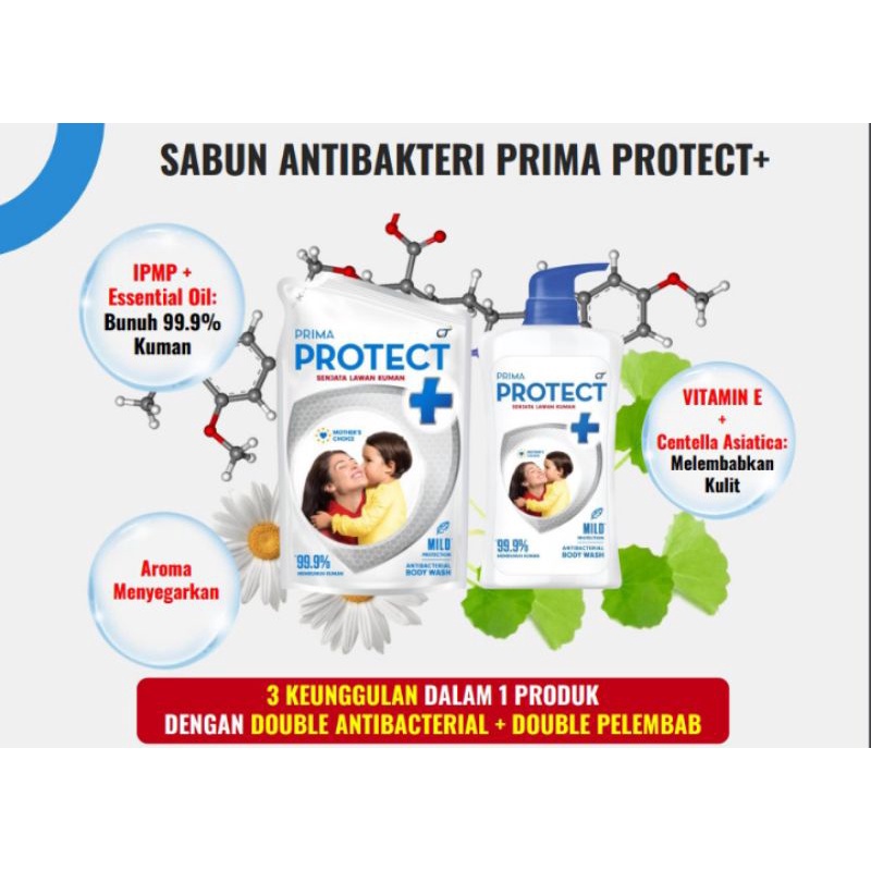 Body wash Prima Protect +