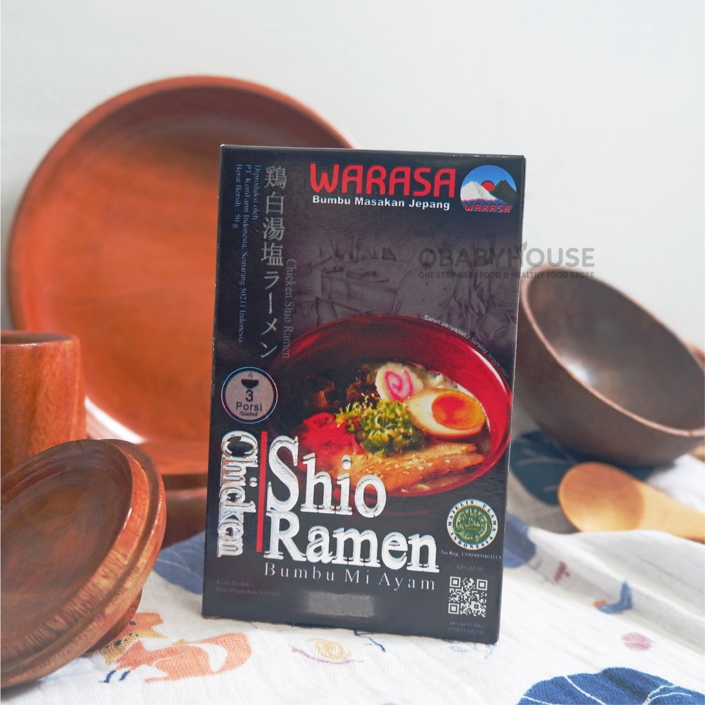 Warasa Shio Ramen / Bumbu Mi Ayam 60 gr