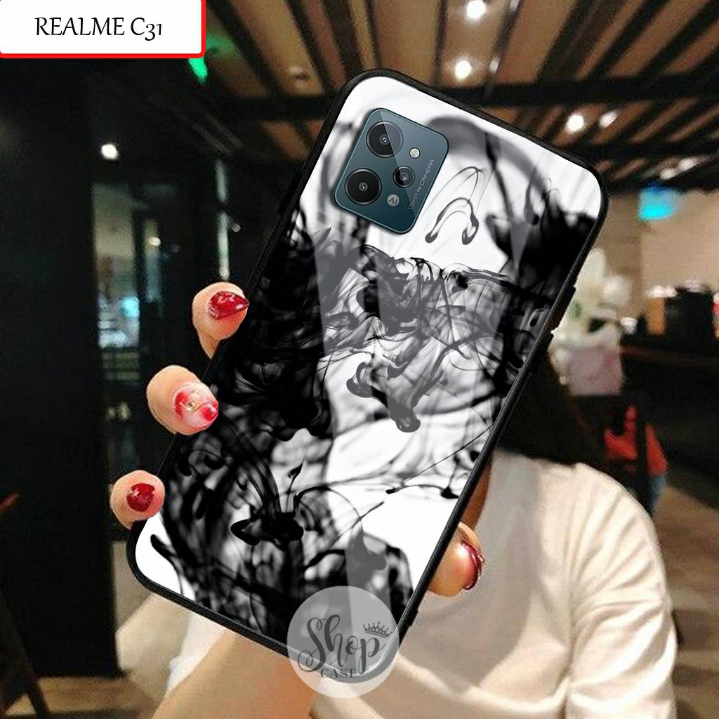 Softcase Glass Realme C31 - Case Realme C31 - case Realme C31 - kesing Realme C31 - softcase Realme 